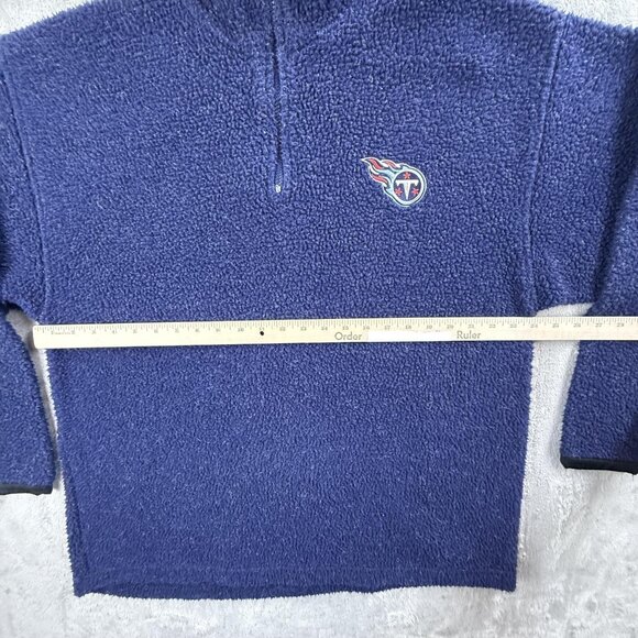 Vintage Tennessee Titans Sweater Pullover Mens Large NFL Football Fleece 90s Y2K - Picture 4 of 14